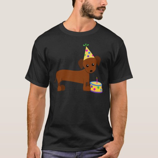 DaschundBDay Tシャツ (正面)