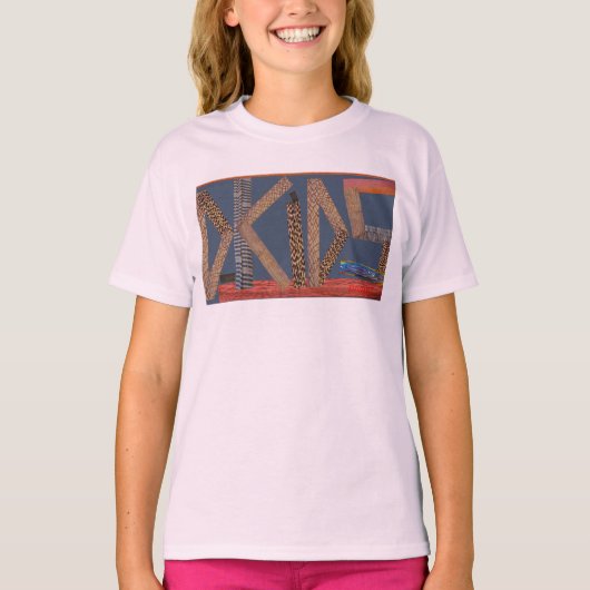 DASCOTT dキッズカラフルTシャツ Tシャツ (正面)