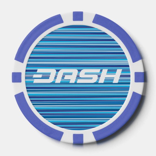 DASHトランプのポーカーチップ ポーカーチップ (正面)