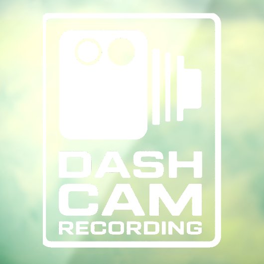 Dashcam In Car Camera Recording ウィンドウサイン (シート3)