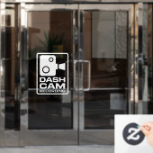 Dashcam In Car Camera Recording ウィンドウサイン (オフィスドア)