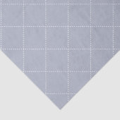 Dashed Diamond Grid Geometric Pale Slate 薄葉紙 (詳細)