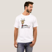 DasherのトナカイのTシャツおよびギフト Tシャツ (正面フル)