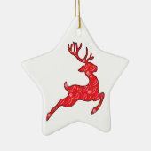 DASHER-オーナメント（トナカイ） セラミックオーナメント (右)