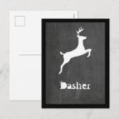 Dasher シーズンポストカード (正面/裏面)