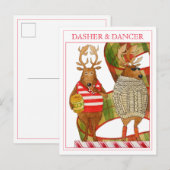 DASHER DANCER ポストカード (正面/裏面)