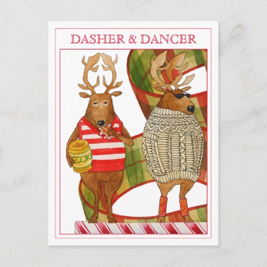 DASHER DANCER ポストカード (正面)