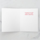 DASHER DANCER BIG Christmas Card カード (内部)
