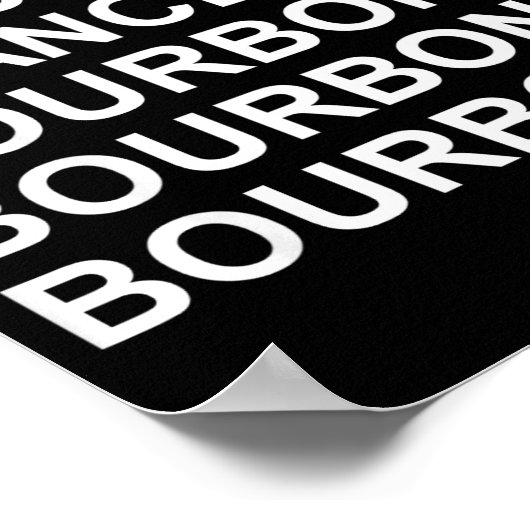 Dasher Dancer Prancer &amp; Bourbon Funny Christma ポスター (角)