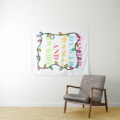 Dasher Dancer Prancer and Bourbon タペストリー (インサイチュ(横))