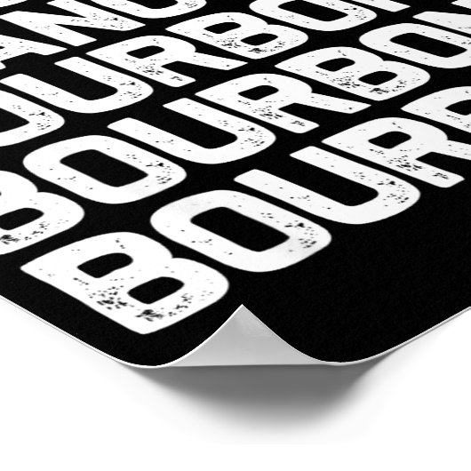 Dasher Dancer Prancer Bourbon Funny Christmas Sant ポスター (角)