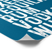 Dasher Dancer Prancer Vixen Tequila Rum Vodka And  ポスター (角)