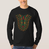 Dashiki Print Kente Cloth Ethnic Pride Kente Afric Tシャツ (正面)