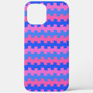 Dashing Blue and Pink Chemistry iPhone 12 Pro Max ケース