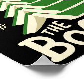 Dashing Through The Books Christmas Book Lovers Me ポスター (角)