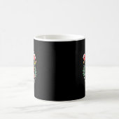Dashing Through The Snow, Funny Dog Christmas  コーヒーマグカップ (中央)