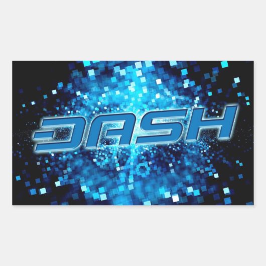 DashSティッカーA249 長方形シール (正面)