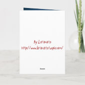 Dashundハロウィン-ブーイングカード カード (裏面)