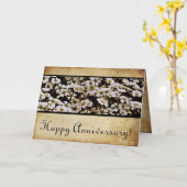 Dasies高められた幸せな記念日 カード (黄色い花)