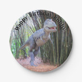 Daspletosaur – 恐竜誕生日紙プレート ペーパープレート (正面)