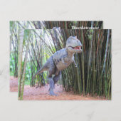 Daspletosaur – 恐竜 – 学のカード ポストカード (正面/裏面)