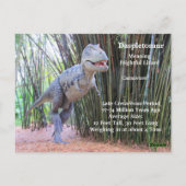 Daspletosaur – 恐竜 – 学のカード ポストカード (裏面)