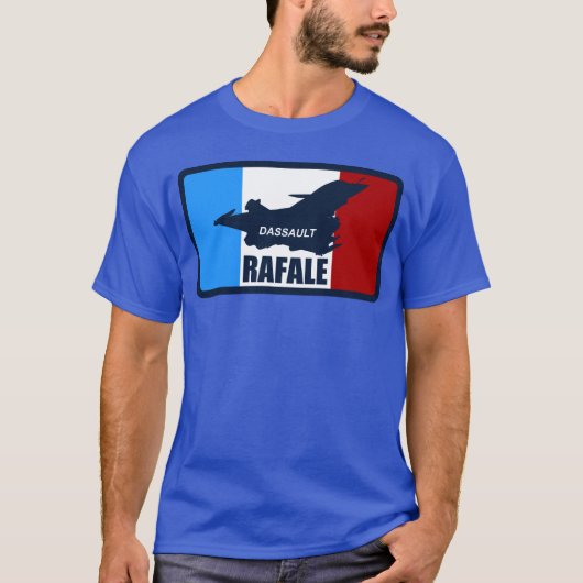 Dassault Rafale 80s retro Tシャツ (正面)