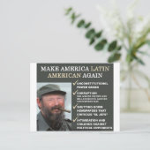 Dastro：アメリカを再びラテンアメリカにする ポストカード (スタンド正面)
