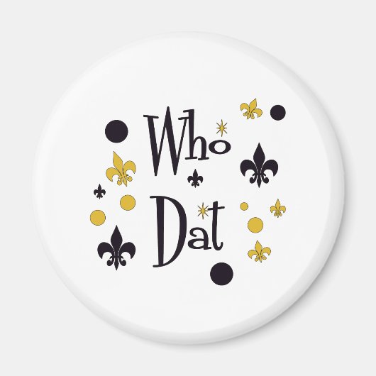 Dat Tシャツの対象 マグネット (正面)