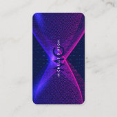 Data モダン Scientist Software Engineer Purple 名刺 (正面)