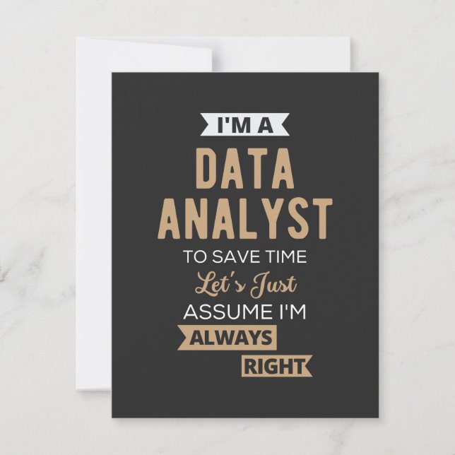 Data Analyst (正面)