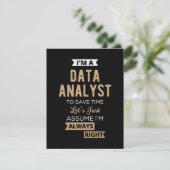 Data Analyst セーブザデート (スタンド正面)