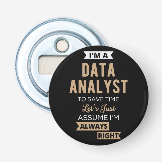 Data Analyst 栓抜き (正面)