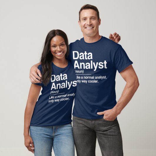 Data Analyst Definition Normal Only Cooler Gift Tシャツ (ユニセックス)
