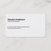 Data Chart Graphs | Analysis Logo 名刺 (裏面)