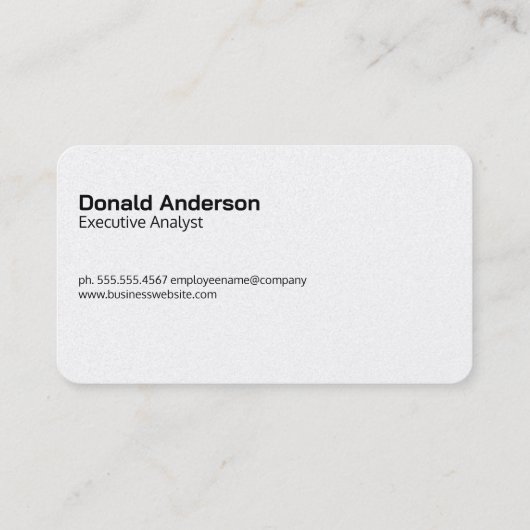 Data Chart Graphs | Analysis Logo 名刺 (裏面)