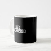 Data Deciphered | 複雑な情報を明確に コーヒーマグカップ (正面左)