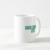 Data Driven Life | データ思考の日常 コーヒーマグカップ (正面右)