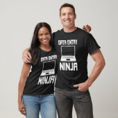 Data Entry Ninja Costume Data Management Tシャツ (ユニセックス)