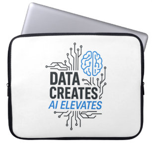 Data Foundation Ascent:抽象芸術AI高度化技術 ラップトップスリーブ