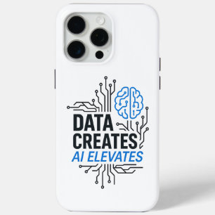 Data Foundation Ascent:抽象芸術AI高度化技術 iPhone 15 Pro Maxケース