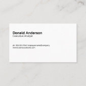 Data Graphs | Analysis Logo | Financials 名刺 (裏面)