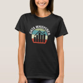 Data Hispeer Data Scientist おもしろい Data Analyst Tシャツ (正面)