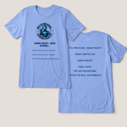 Data Human Patch  トライブレンドＴシャツ (デザイン正面&裏面)