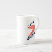 DATA > OPINIONS Bone China Mug | Geek Coffee Cup ボーンチャイナマグカップ (正面右)