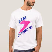 DATA > OPINIONS Men’s T-Shirt | Geek Tee - Bright Tシャツ (正面)