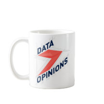 DATA > OPINIONS Mug | Geek Coffee Cup