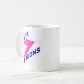 DATA > OPINIONS Mug | Geek Coffee Cup - Bright コーヒーマグカップ (正面左)
