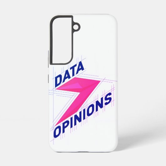 DATA > OPINIONS Phone Case | Geek Cover - Bright Samsung Galaxyケース (裏面)