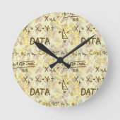 Data Science and Statistics Professional Wall  ラウンド壁時計 (正面)